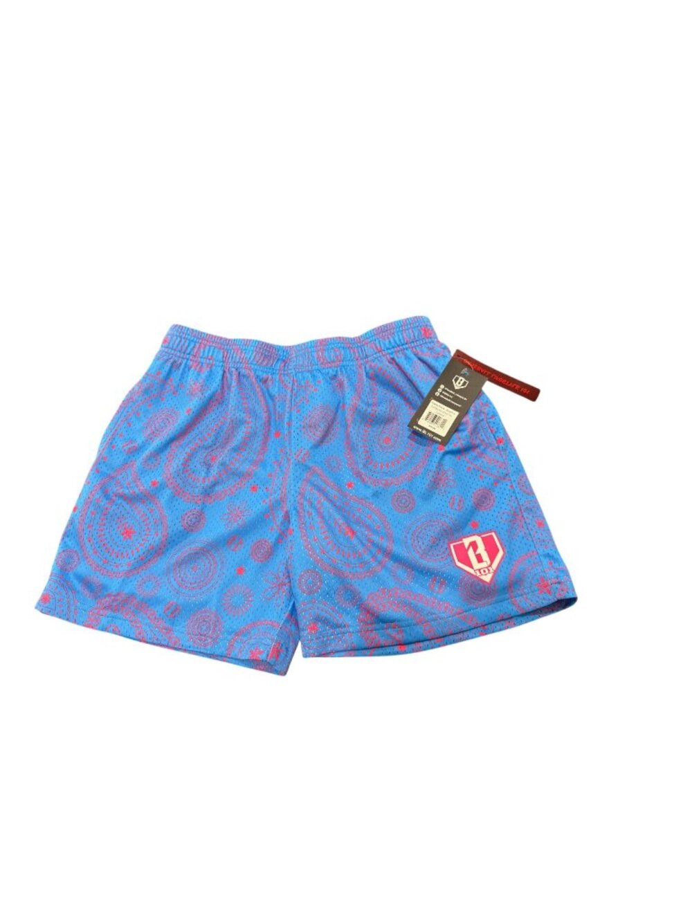 NWT Baseball 101-Paisley shorts youth XLarge